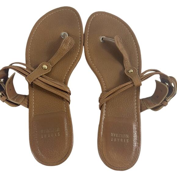 Stuart Weitzman Leather Thong‎ Sandal Size 9 - Picture 7 of 11